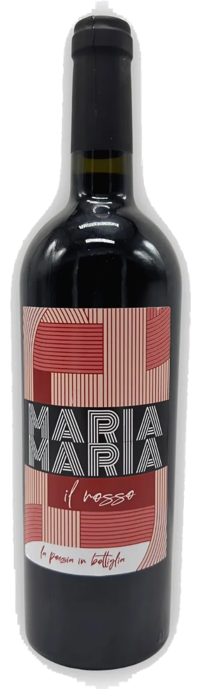 Láhev Il Rosso – Aglianico – přední strana